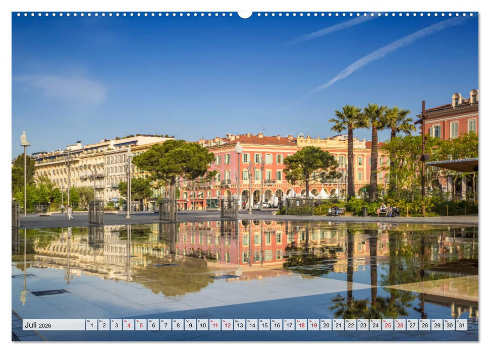 CÔTE D’AZUR Bezaubernde Orte (CALVENDO Premium Wandkalender 2026)