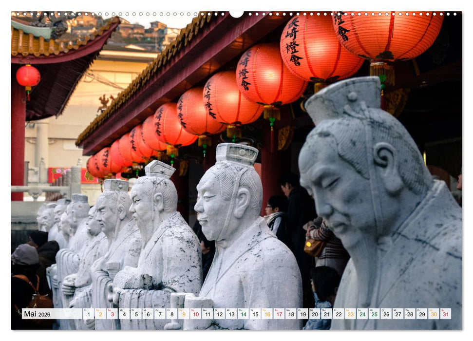 Japan - Tokio, Yokohama, Nagasaki (CALVENDO Premium Wandkalender 2026)