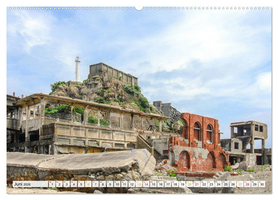 Japan - Tokio, Yokohama, Nagasaki (CALVENDO Premium Wandkalender 2026)