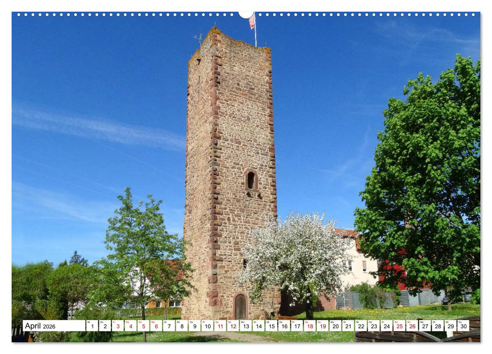 Hardheim und Umgebung (CALVENDO Premium Wandkalender 2026)