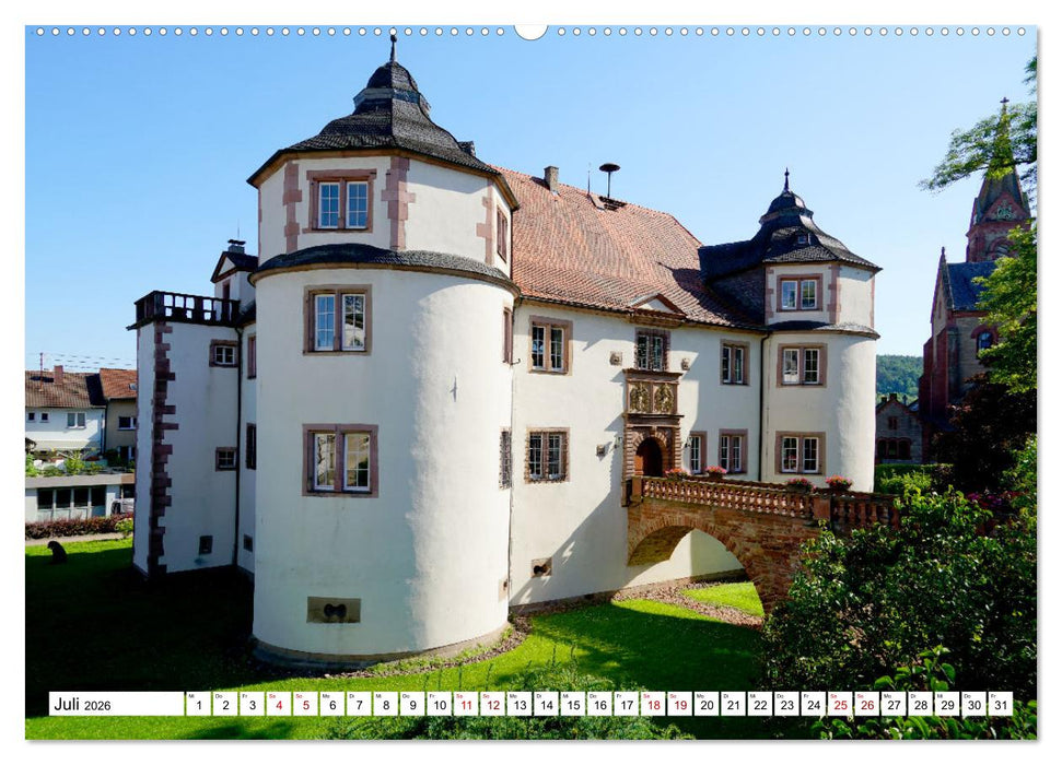 Hardheim und Umgebung (CALVENDO Premium Wandkalender 2026)