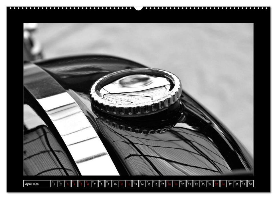 Münch Mammut TT in schwarzweiss (CALVENDO Premium Wandkalender 2026)