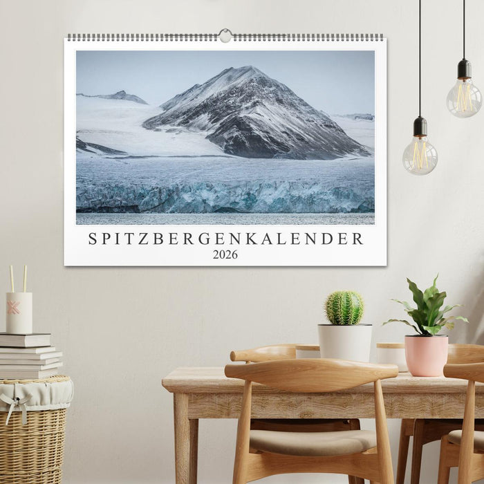 Spitzbergenkalender (CALVENDO Wandkalender 2026)