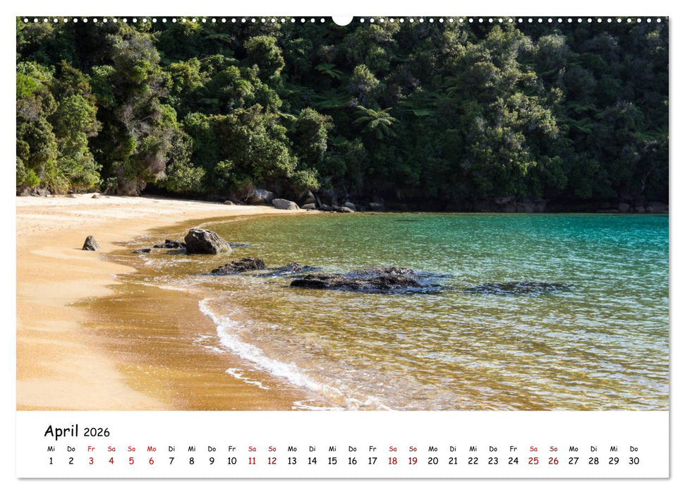 Neuseeland-Aotearoa, Land der weißen Wolke (CALVENDO Premium Wandkalender 2026)
