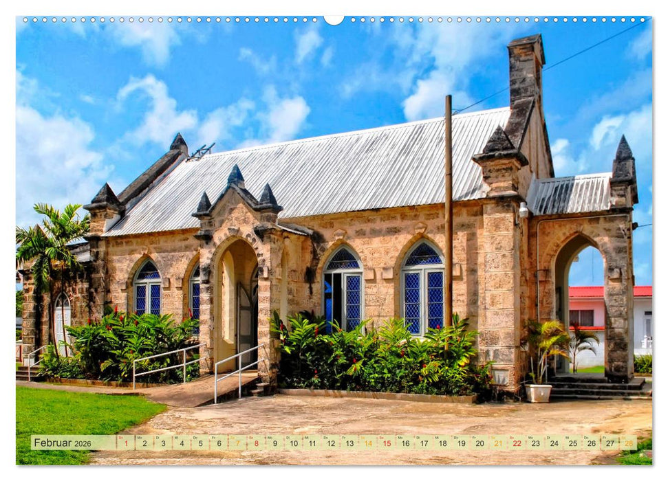Die kleinen Antillen - Barbados (CALVENDO Premium Wandkalender 2026)