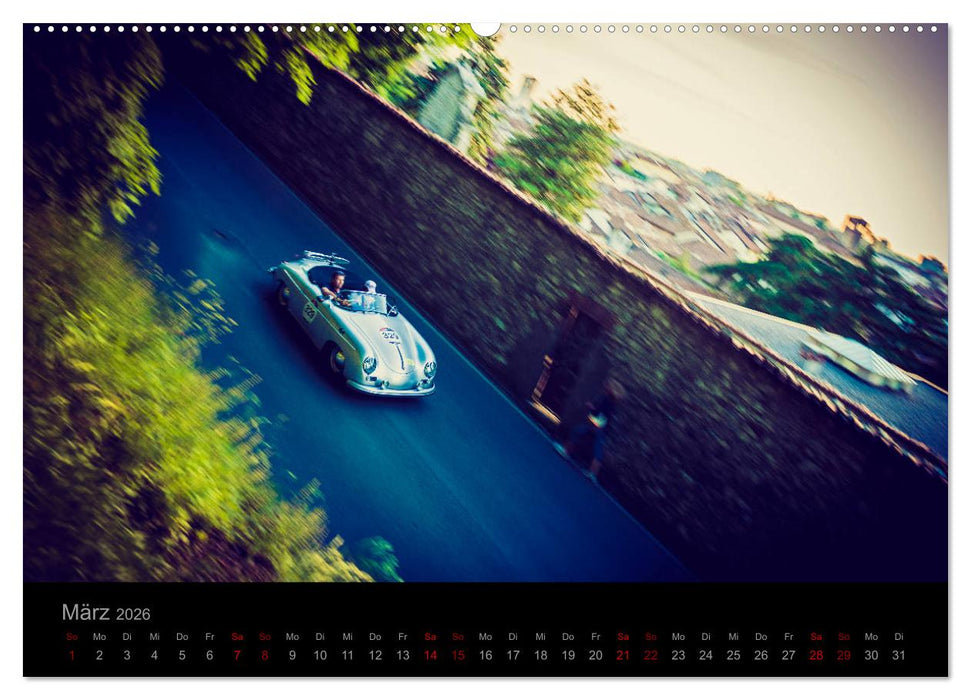 1000 Meilen (CALVENDO Premium Wandkalender 2026)