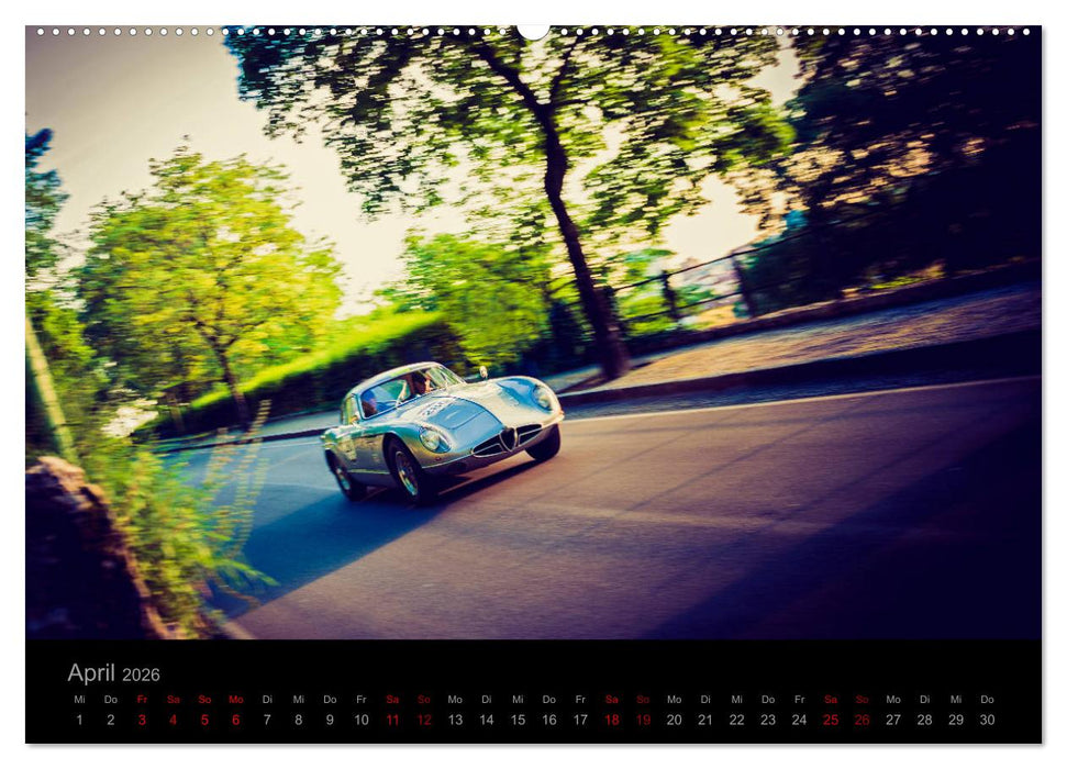 1000 Meilen (CALVENDO Premium Wandkalender 2026)