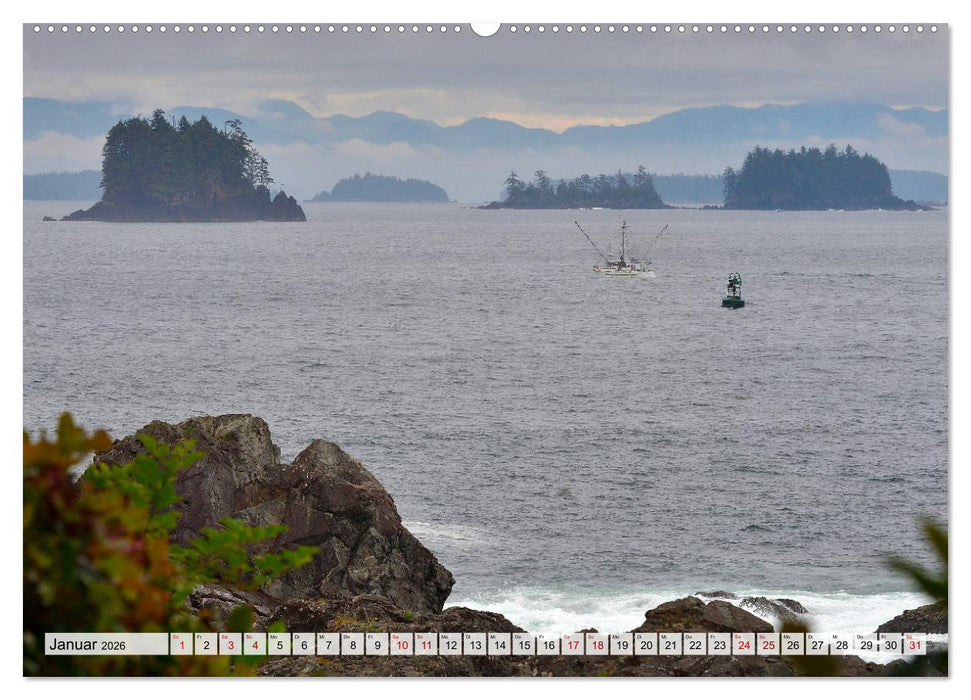Faszination Vancouver Island (CALVENDO Premium Wandkalender 2026)
