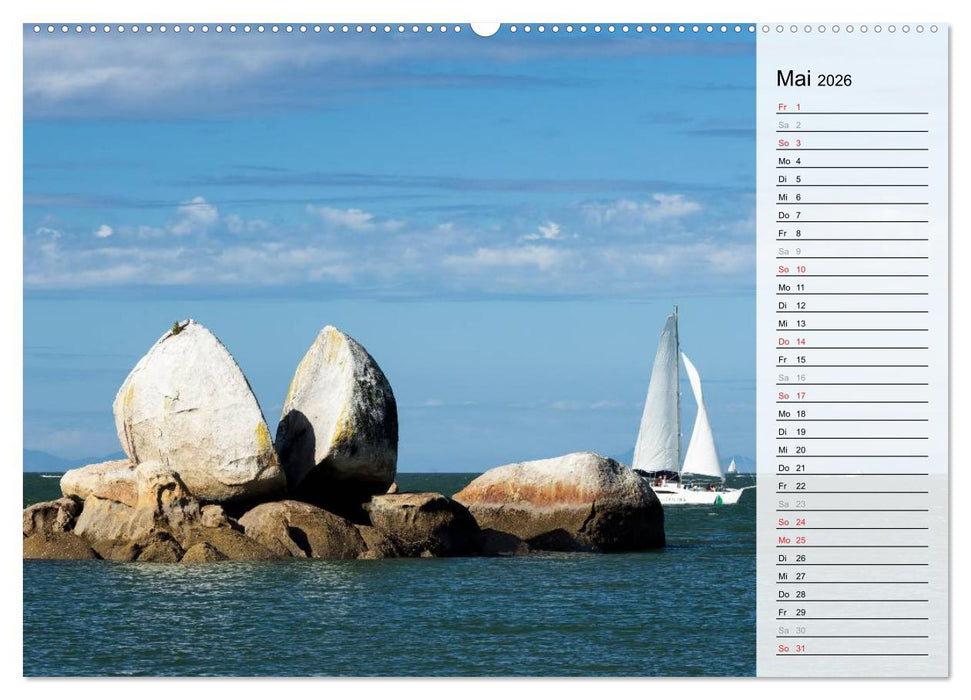 Sehnsucht nach Neuseeland (CALVENDO Premium Wandkalender 2026)