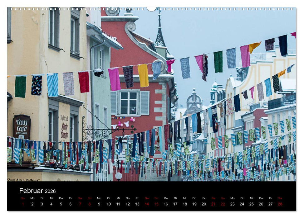 Traumhaftes Lindau im Bodensee (CALVENDO Premium Wandkalender 2026)