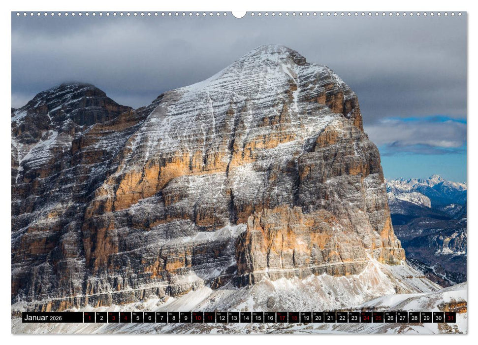 Lagazuoi Dolomiten (CALVENDO Premium Wandkalender 2026)
