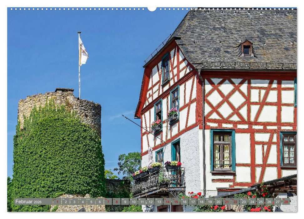 Eltville am Rhein - Wein, Sekt, Rosen (CALVENDO Premium Wandkalender 2026)
