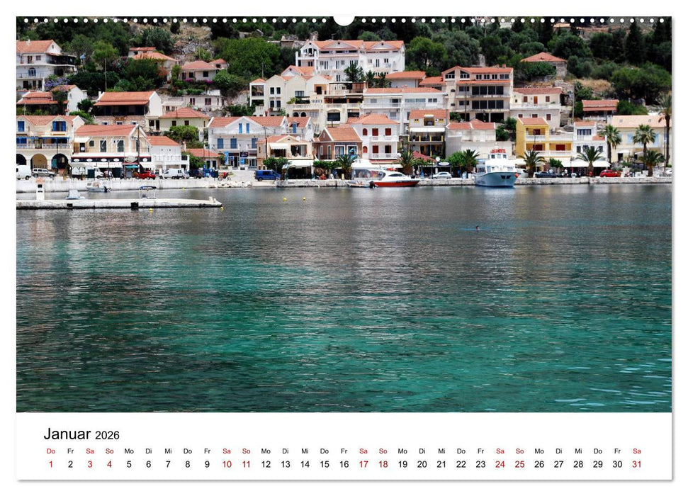 Griechenland - Insel Kefalonia (CALVENDO Premium Wandkalender 2026)