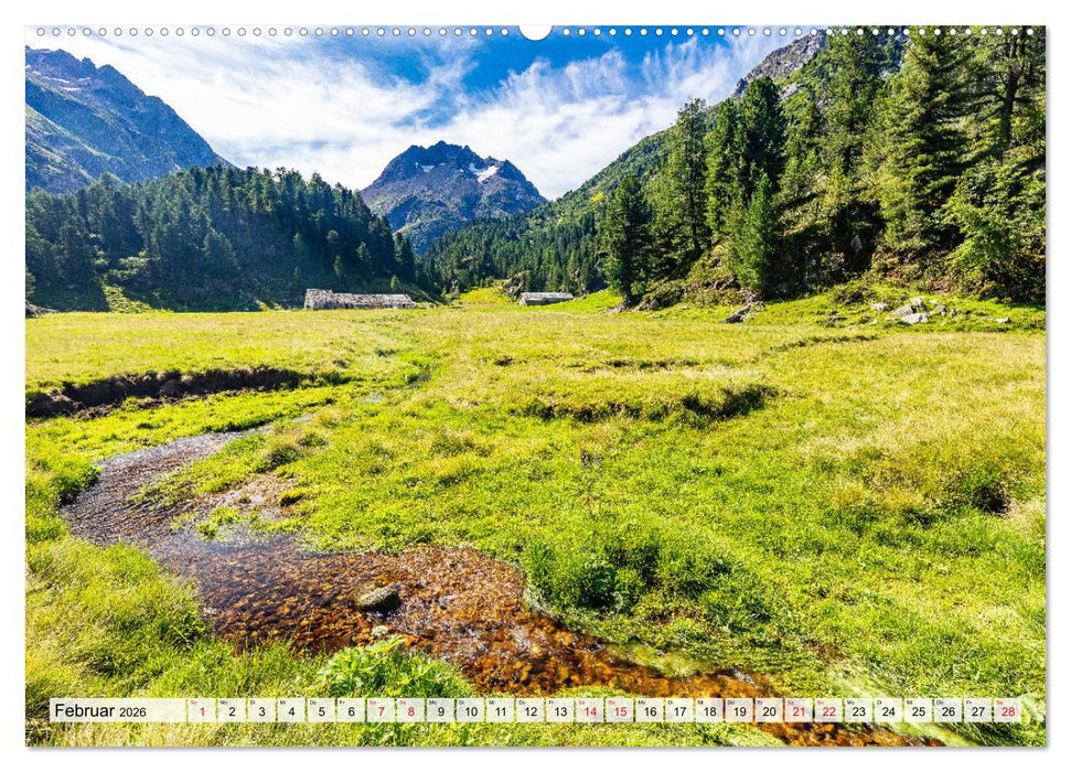 Bündnerland (CALVENDO Wandkalender 2026)