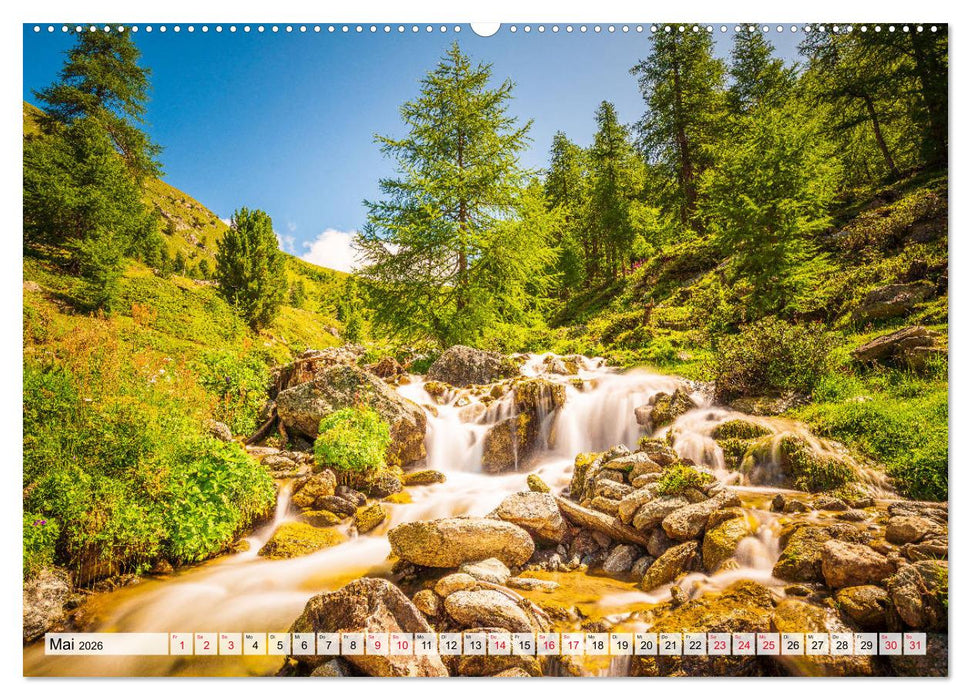 Bündnerland (CALVENDO Wandkalender 2026)