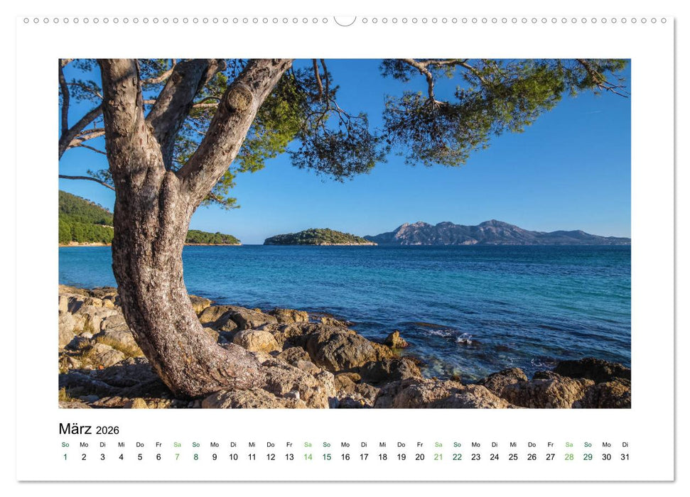 Sehnsucht nach Mallorca (CALVENDO Premium Wandkalender 2026)