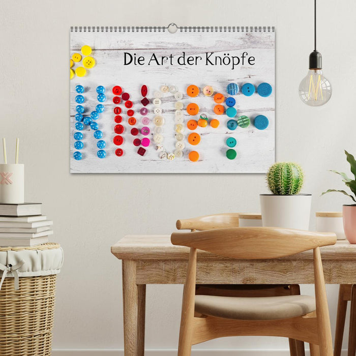 Die Art der Knöpfe (CALVENDO Wandkalender 2026)