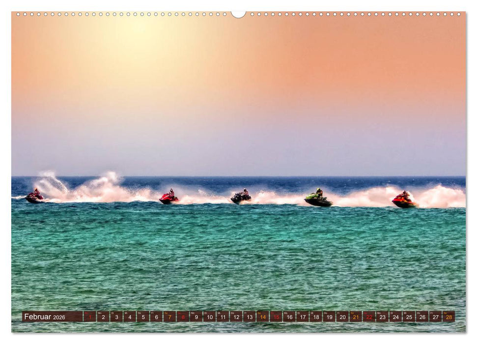 Jetboot - so cool (CALVENDO Premium Wandkalender 2026)