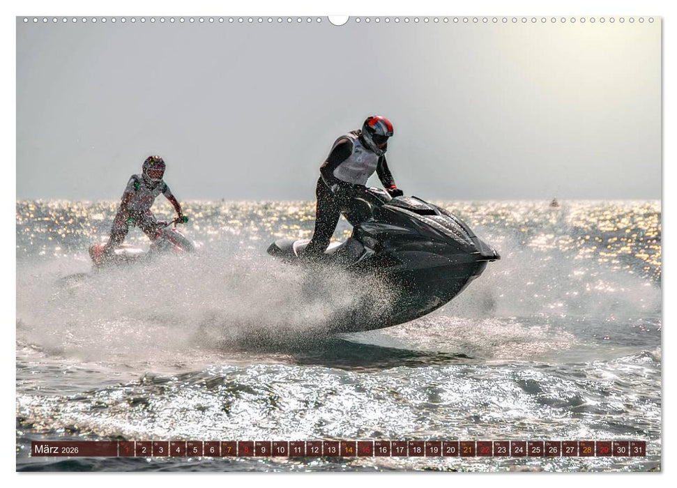 Jetboot - so cool (CALVENDO Premium Wandkalender 2026)