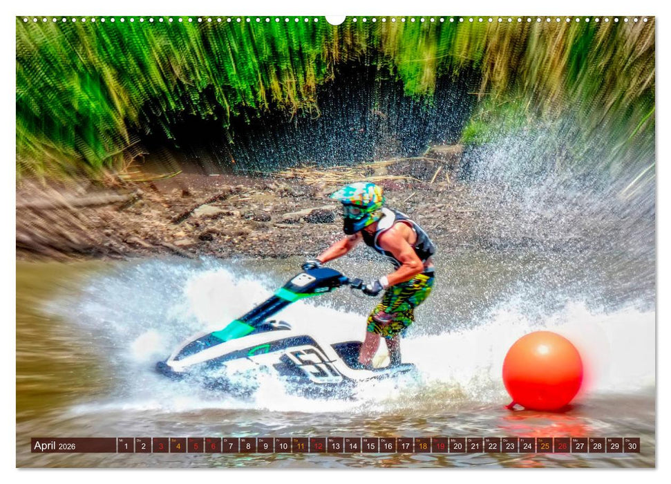 Jetboot - so cool (CALVENDO Premium Wandkalender 2026)