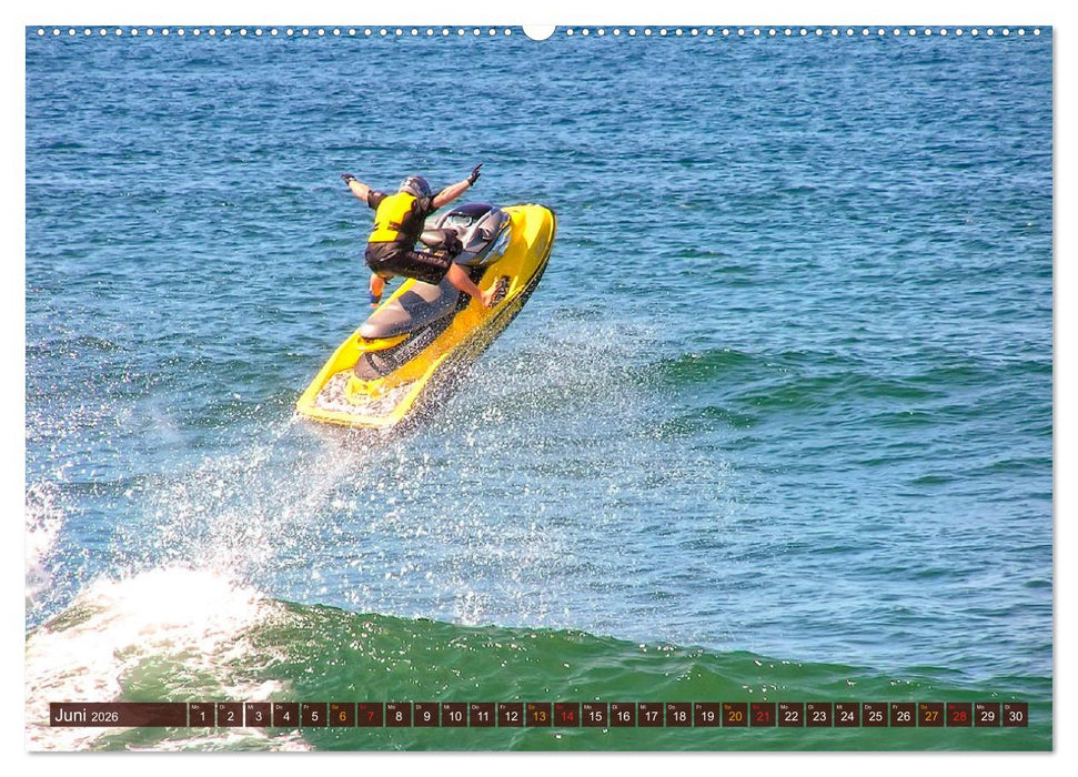 Jetboot - so cool (CALVENDO Premium Wandkalender 2026)