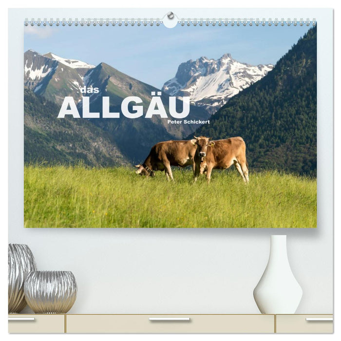 das Allgäu (CALVENDO Premium Wandkalender 2026)