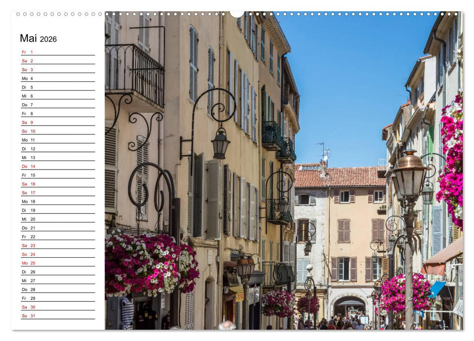 ANTIBES Idyllische Impressionen (CALVENDO Premium Wandkalender 2026)