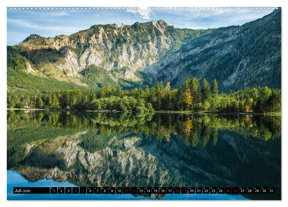 Seen - Berge - Salzkammergut (CALVENDO Premium Wandkalender 2026)