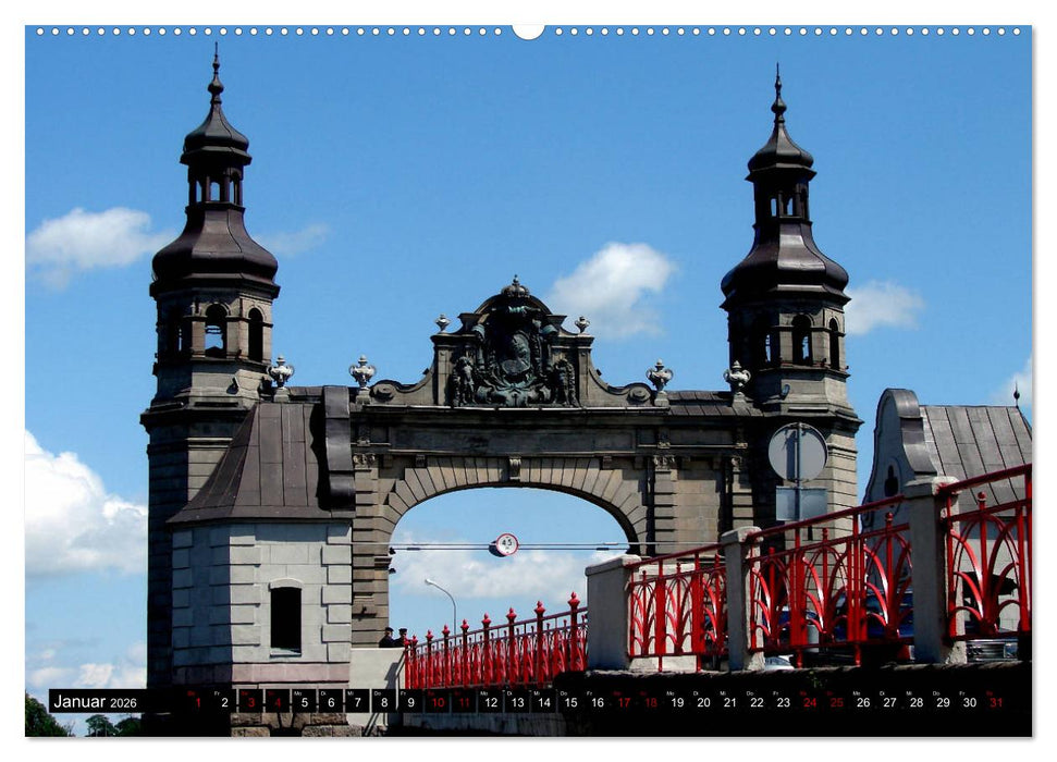 Tilsit - Grenzstadt an der Memel (CALVENDO Premium Wandkalender 2026)
