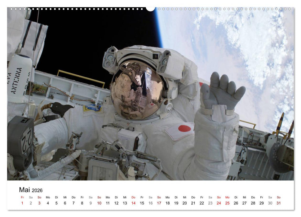 Abenteuer im Weltraum (CALVENDO Premium Wandkalender 2026)
