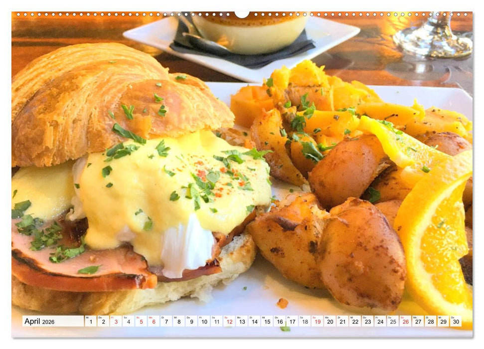 Bistronomie. Impressionen aus der gehobenen Küche (CALVENDO Wandkalender 2026)