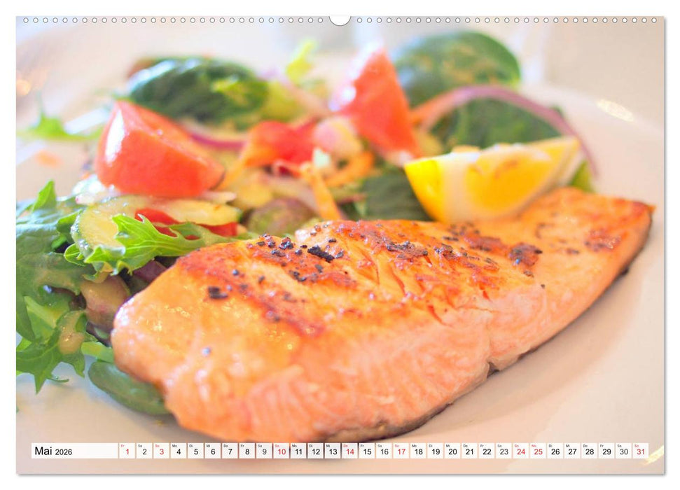 Bistronomie. Impressionen aus der gehobenen Küche (CALVENDO Wandkalender 2026)