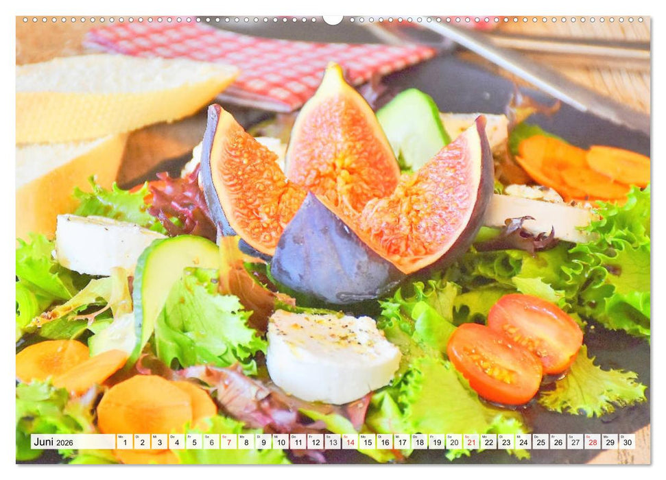 Bistronomie. Impressionen aus der gehobenen Küche (CALVENDO Wandkalender 2026)