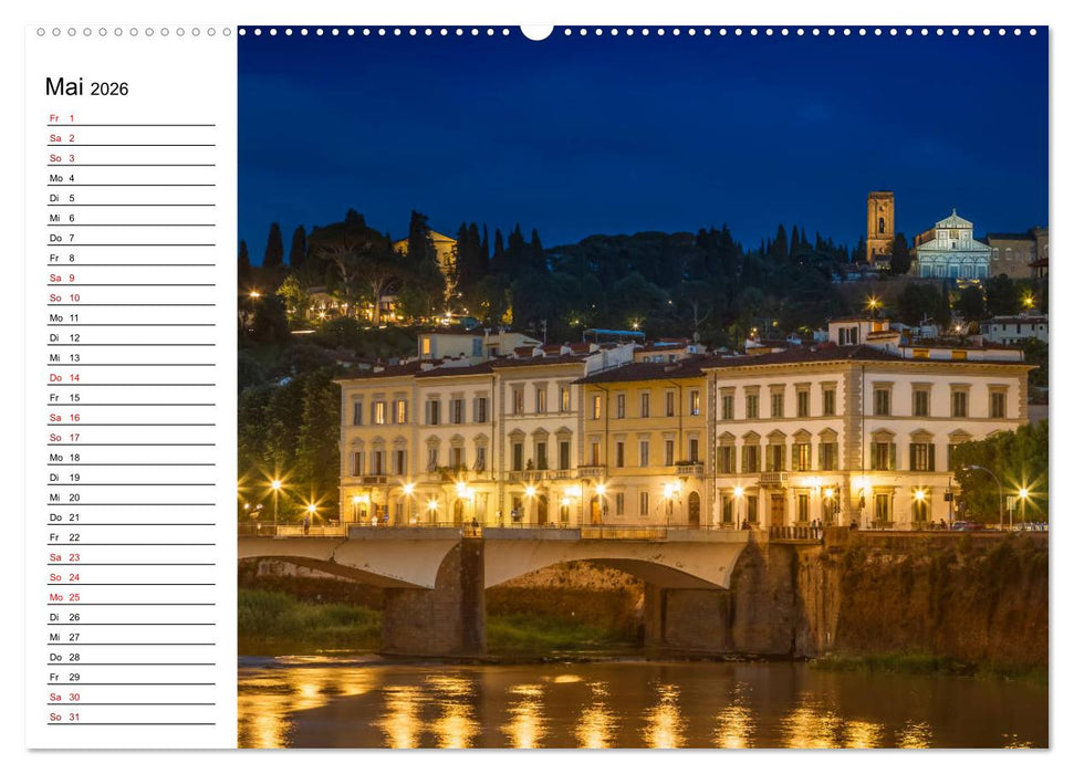 Impressionen aus FLORENZ (CALVENDO Premium Wandkalender 2026)