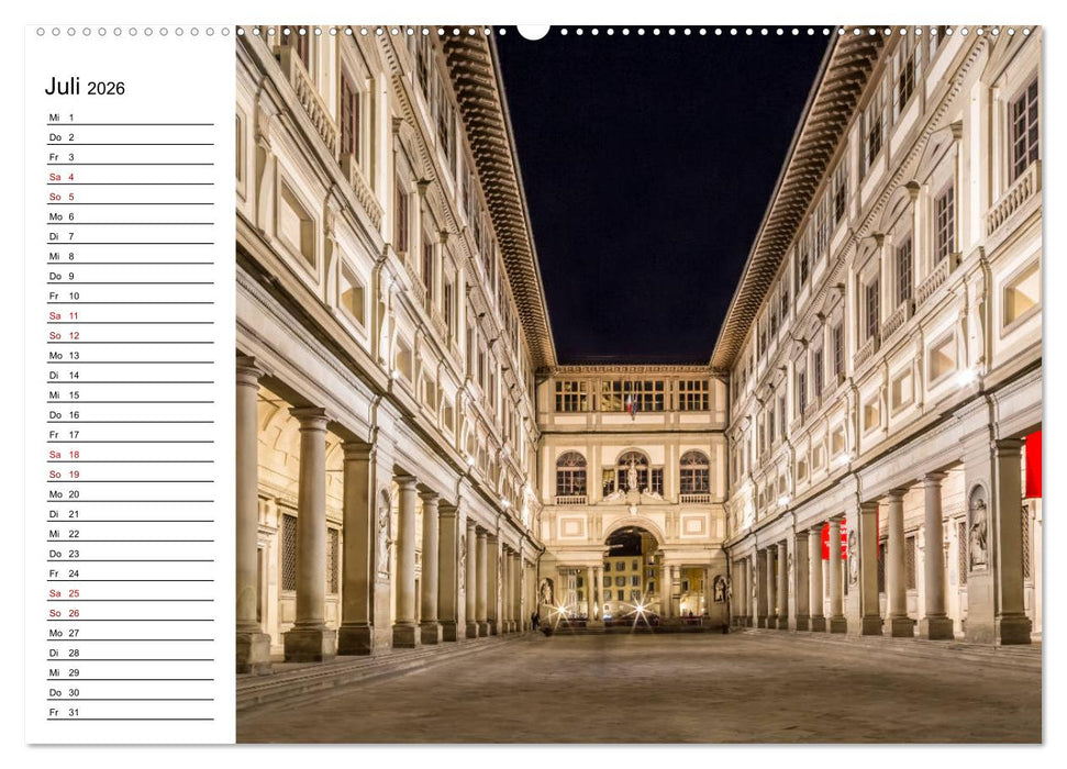 Impressionen aus FLORENZ (CALVENDO Premium Wandkalender 2026)