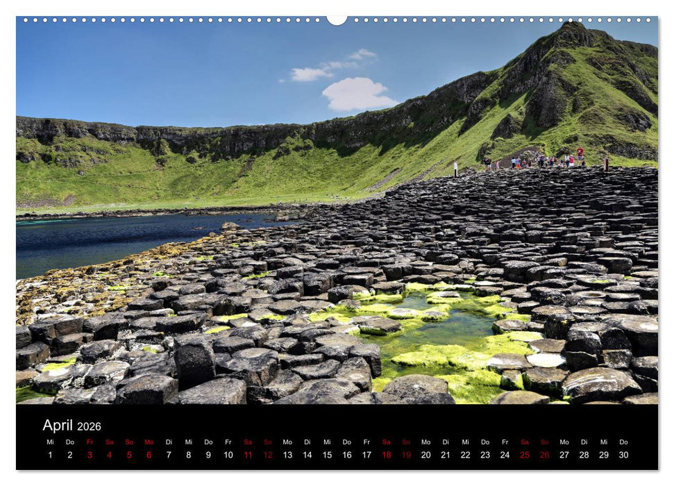 Irland - Rauhe Küste und Wilde Natur (CALVENDO Premium Wandkalender 2026)