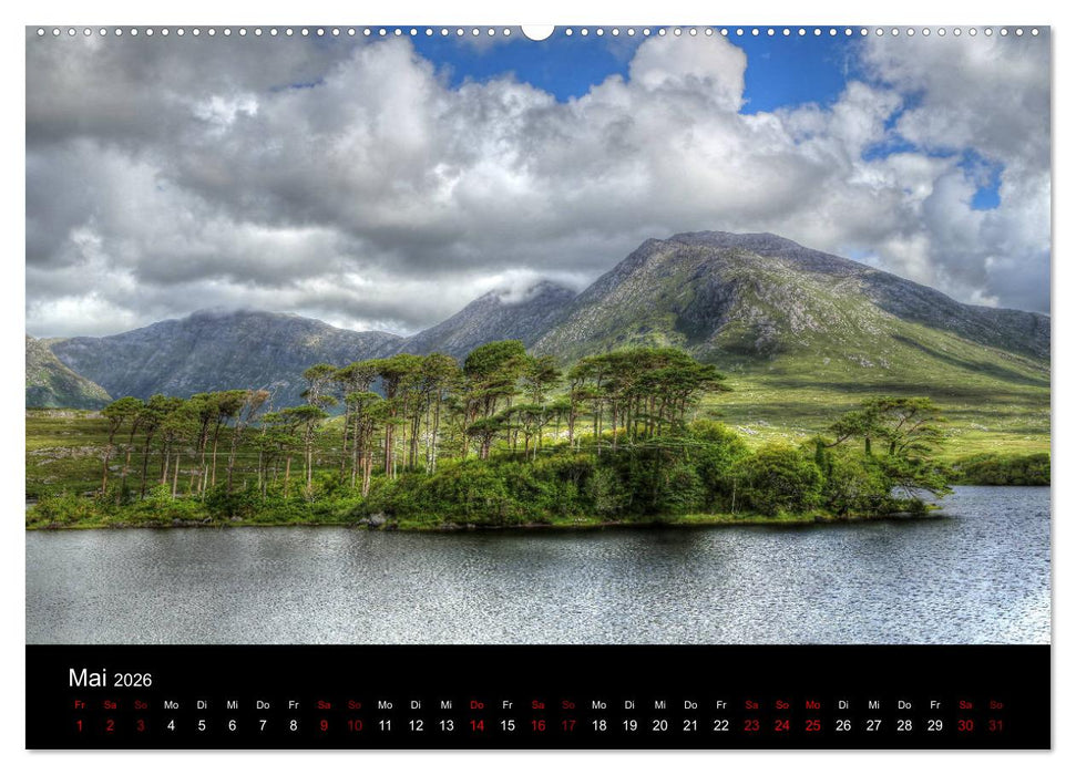 Irland - Rauhe Küste und Wilde Natur (CALVENDO Premium Wandkalender 2026)