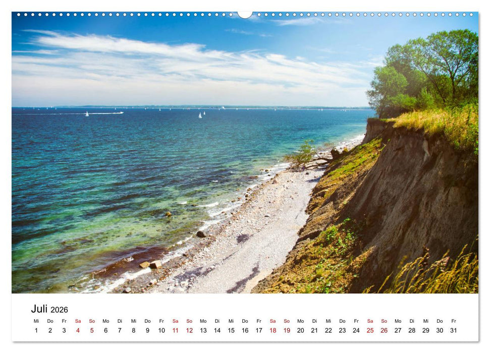 Schleswig-Holstein in 365 Farben (CALVENDO Premium Wandkalender 2026)