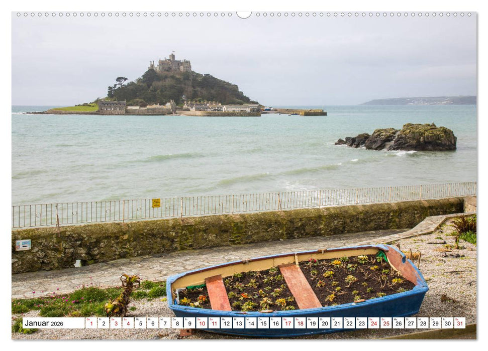 Blickpunkte Südenglands (CALVENDO Premium Wandkalender 2026)