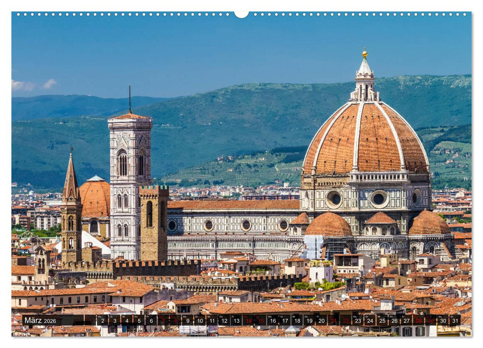 Impressionen aus FLORENZ (CALVENDO Premium Wandkalender 2026)