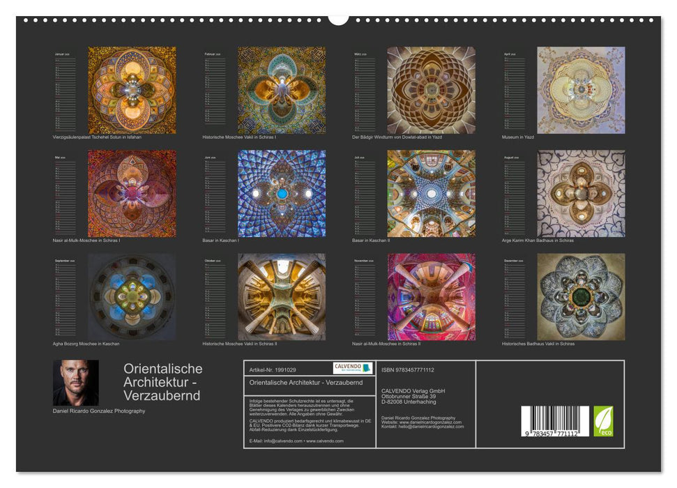 Orientalische Architektur - Verzaubernd (CALVENDO Premium Wandkalender 2026)