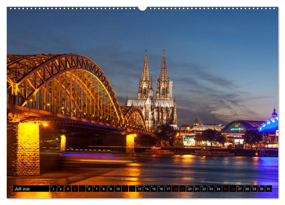 Deutschlands Flüsse (CALVENDO Premium Wandkalender 2026)