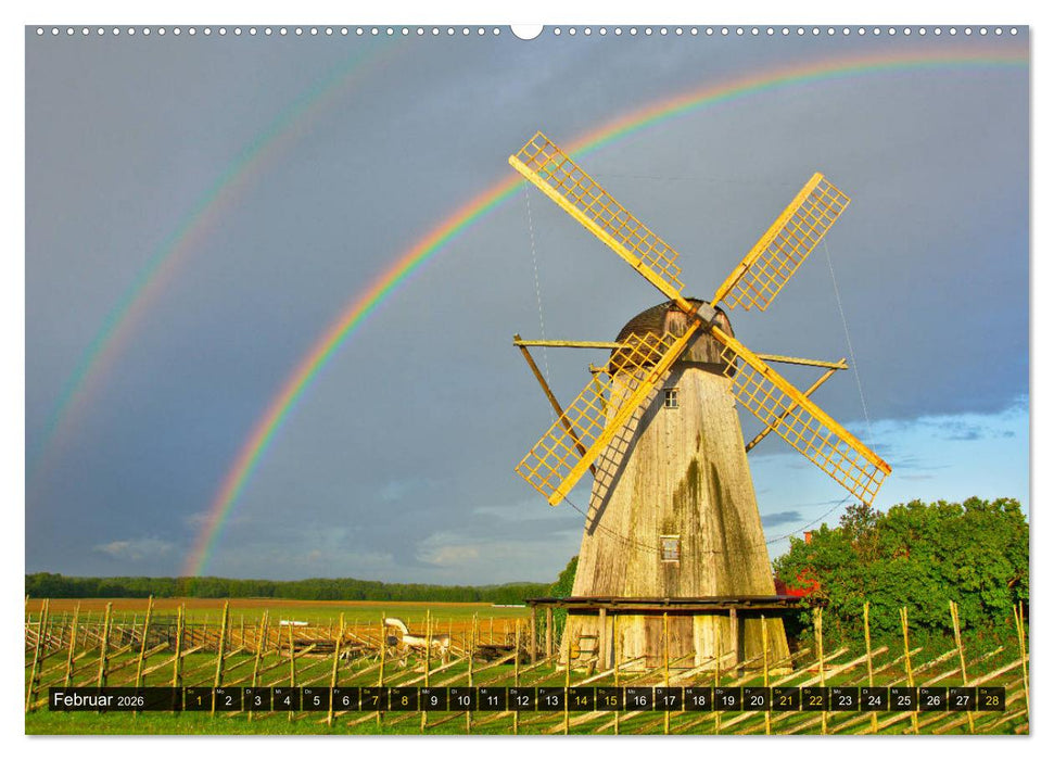 Bezauberndes Estland (CALVENDO Wandkalender 2026)