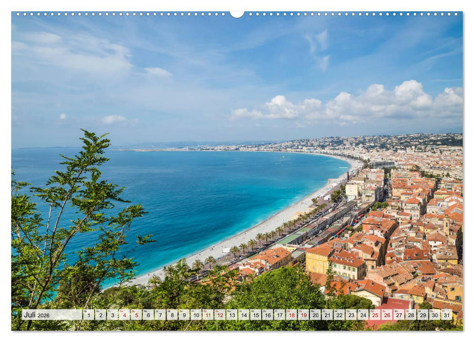 NIZZA Idyllische Impressionen (CALVENDO Premium Wandkalender 2026)