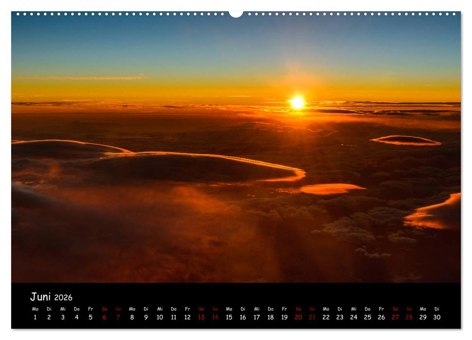 Wolkenwelten (CALVENDO Premium Wandkalender 2026)