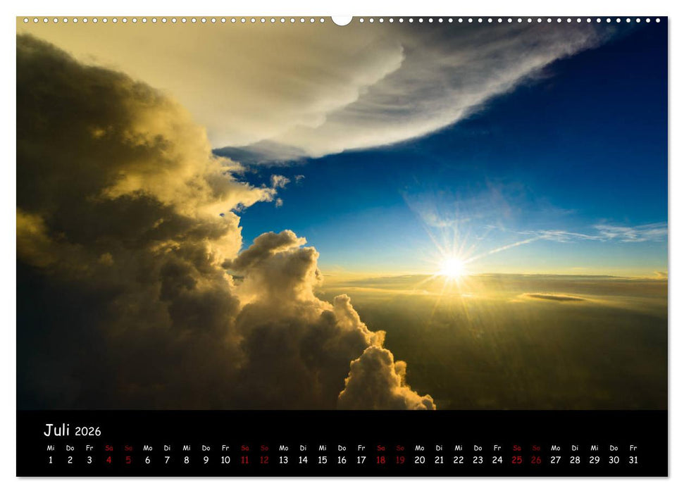 Wolkenwelten (CALVENDO Premium Wandkalender 2026)