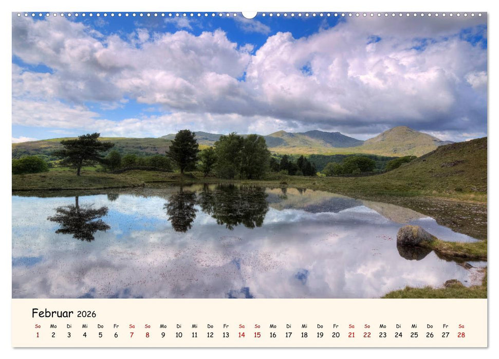Lake District England (CALVENDO Premium Wandkalender 2026)