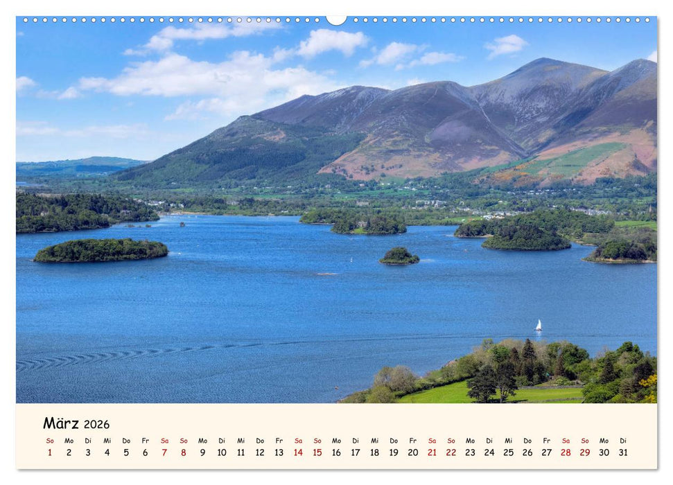 Lake District England (CALVENDO Premium Wandkalender 2026)
