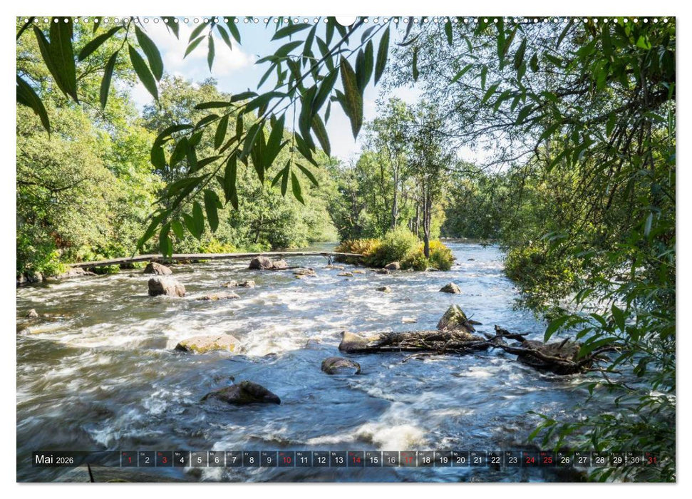 Feng Shui Farben - Element Wasser (CALVENDO Premium Wandkalender 2026)