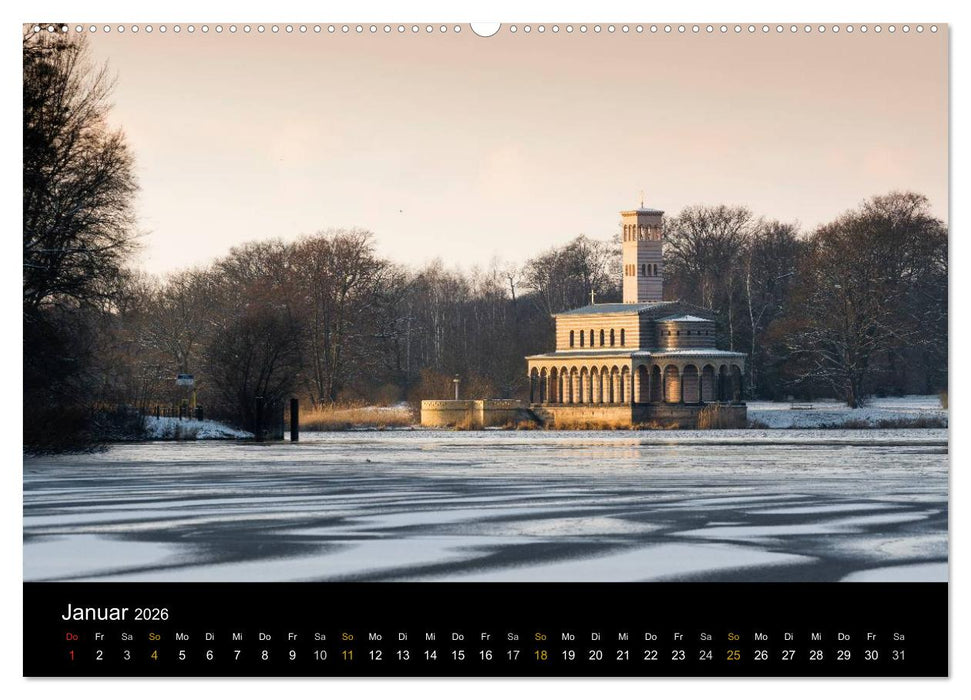 Brandenburg - Landschaften zwischen Elbe und Oder (CALVENDO Premium Wandkalender 2026)